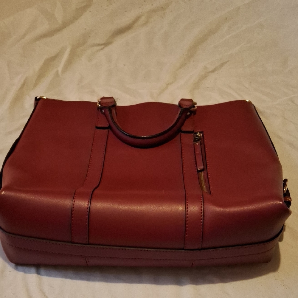Chic Burgundy Women's Briefcase
